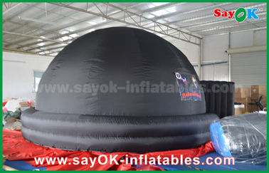 Segurança móvel inflável portátil personalizada da barraca da abóbada do planetário com cópia