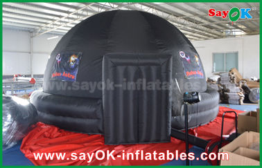 Segurança móvel inflável portátil personalizada da barraca da abóbada do planetário com cópia