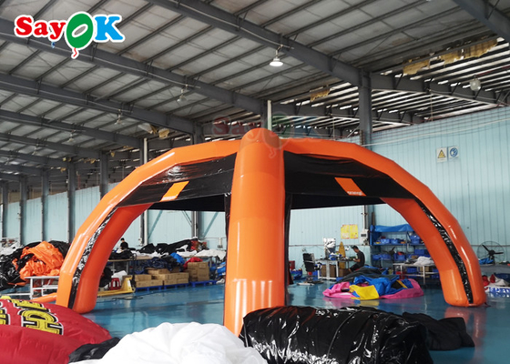 Barraca inflável gigante feita sob encomenda da aranha da explosão da estrutura do apoio da barraca do ar do PVC da barraca da abóbada do evento