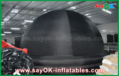 da abóbada inflável preta do planetário de pano de 6m barraca portátil Oxford para a escola