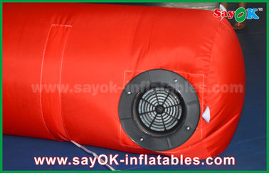 Meta inflável ventilador inflável vermelho do UL/CE da segurança do arco do revestimento de 4 x de 3m 210D Oxford para a raça