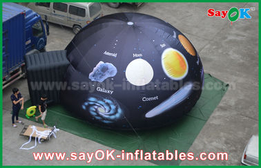 Aprovação inflável da barraca ROHS da projeção da abóbada do planetário de pano de Oxford do gigante