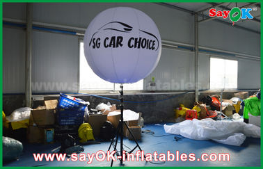 do tripé leve inflável branco da decoração do ferro de 1.5m balão ereto com cópia