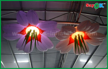A decoração inflável da iluminação da fase do casamento conduziu a flor inflável do casamento