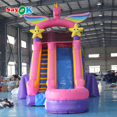 Slide inflável gigante Parque aquático comercial Salto inflável Casa de salto para festa infantil Combo com slide