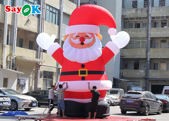 Grande Papai Noel inflável explodir decoração de Natal para atividades ao ar livre