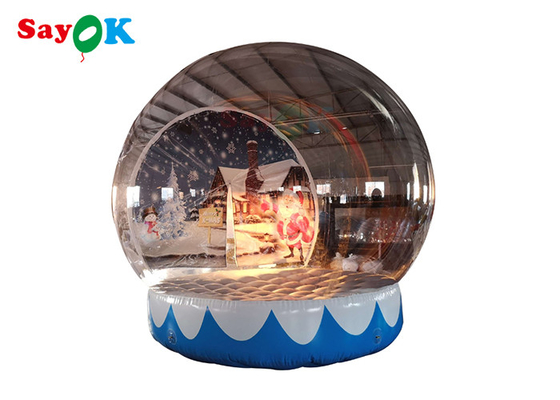 Barraca de bolha inflável bola de cristal globo de neve personalizada para shopping