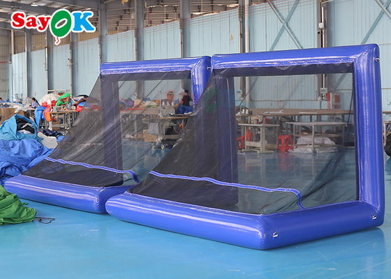 Do pórtico fechado inflável rápido exterior conveniente do futebol do ar do móbil de SAYOK 2.6x2m jogo de basebol inflável