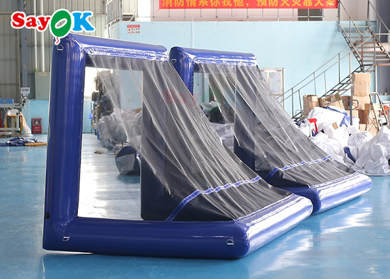 Do pórtico fechado inflável rápido exterior conveniente do futebol do ar do móbil de SAYOK 2.6x2m jogo de basebol inflável