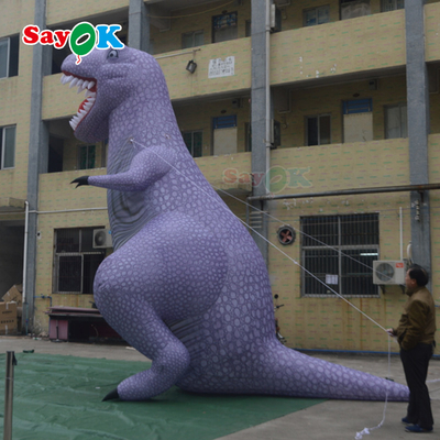 Evento Oxford Cloth Inflatable Cartoon Inflatable Natal Dinossauro Modelo de publicidade