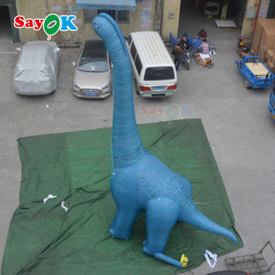 7m de altura personagens de desenhos animados infláveis Dinossauro publicidade modelo inflável para decoração
