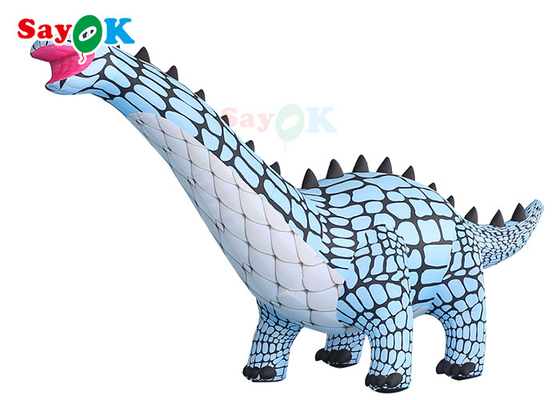 Modelo gigante de dinossauro inflável verde atraente Publicidade em eventos de festas Explodir personagens de desenhos animados