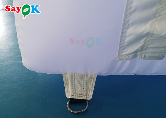 Tenda inflável de acampamento 8x8x5m Tenda inflável de jardim Led aluguel de barracas infláveis de marquete
