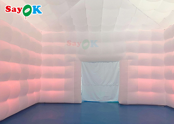 Tenda de ar inflável branca para festas infláveis