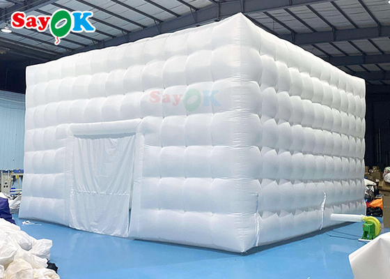 Tenda de ar inflável branca para festas infláveis