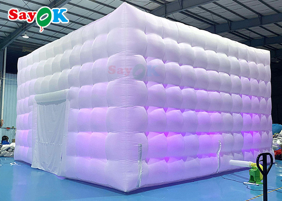 Tenda de ar inflável branca para festas infláveis