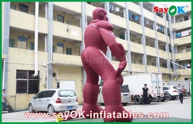 Robô Inflavel Robô Inflavel Durável Homem de Ferro / Homem-Aranha Cartoon Hero For Event