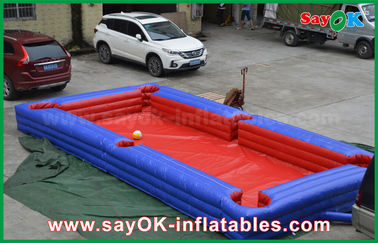 Tabelas infláveis materiais de rolamento infláveis de Snookball dos jogos dos esportes do PVC do jogo para o jogo das crianças