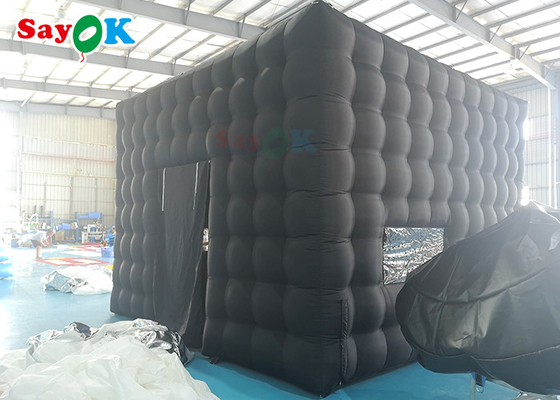 Tenda de Cubo Inflavel Marquee Party Camping Tenda de LED Inflavel Com Sopro de Ar