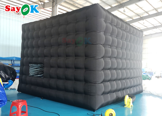 Tenda de Cubo Inflavel Marquee Party Camping Tenda de LED Inflavel Com Sopro de Ar