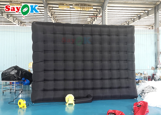 Tenda de Cubo Inflavel Marquee Party Camping Tenda de LED Inflavel Com Sopro de Ar