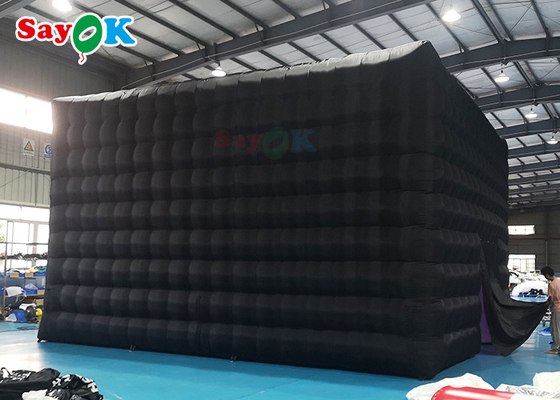 Tenda inflável de cubo Flexível Tenda de ar inflável com luzes led Tenda de acampamento