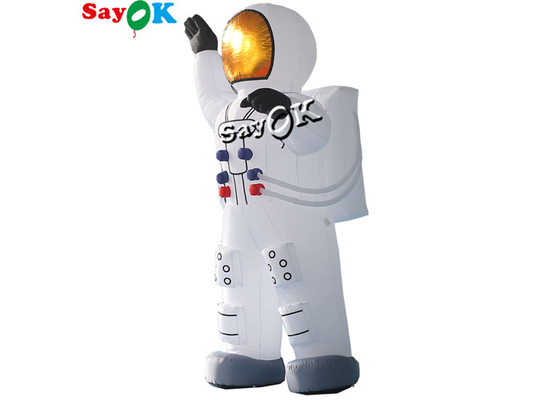 4m 13ft portátil branco inflável personagens infláveis astronauta astronauta para decoração de museus de ciência