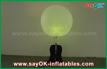 Bola inflável de nylon Windproof da trouxa da decoração da iluminação com luz do diodo emissor de luz para anunciar
