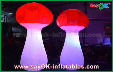 Encene a iluminação inflável gigante do cogumelo do diodo emissor de luz da decoração para o casamento/evento