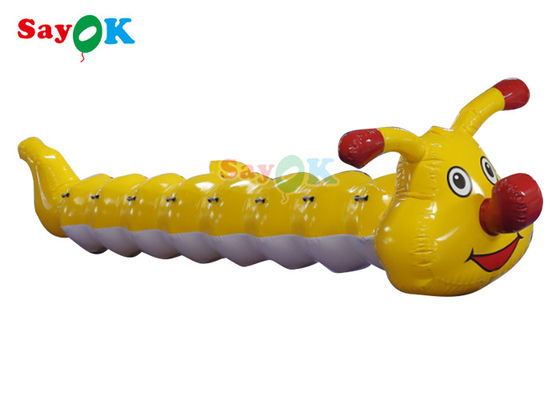 Modelo inflável comercial personalizado Dinosaur Cartoon Animal do tamanho para crianças