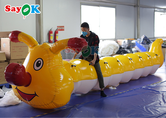 Modelo inflável comercial personalizado Dinosaur Cartoon Animal do tamanho para crianças