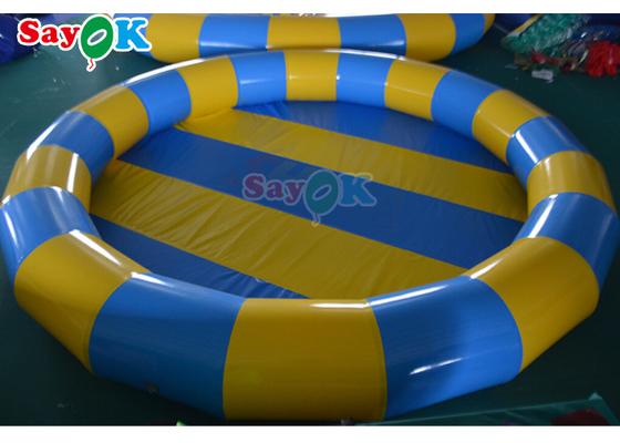 As piscinas infláveis do ar firmemente 6m para crianças personalizaram a cor