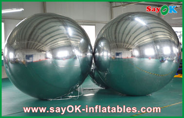 Big inflável bola de PVC espelho bola de tamanho personalizado para decoração de evento