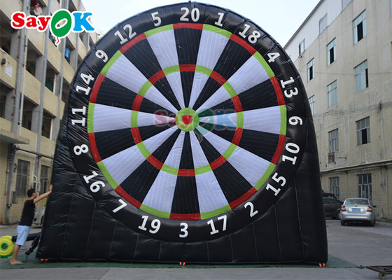 alvo inflável do futebol dos jogos dos esportes de pano de 19.7ft 210D Oxford