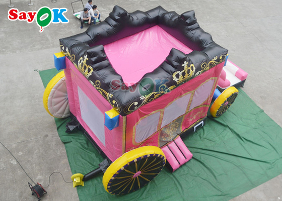 Princesa Inflatable Jumping Castle para a casa do salto de Inflable do divertimento das meninas