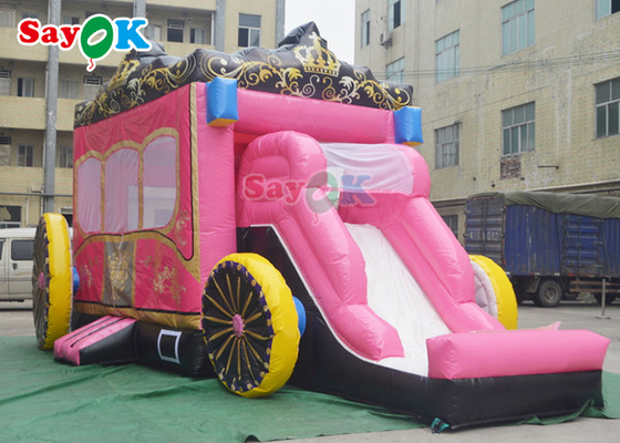 Princesa Inflatable Jumping Castle para a casa do salto de Inflable do divertimento das meninas