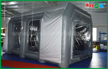 Barraca inflável Grey Large Inflatable Tent Drive da garagem - na cabine inflável da pintura à pistola da estação de trabalho com filtro