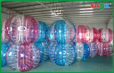 Jogos infláveis dos esportes da bola abundante inflável do Suco do jogo do terno, equipamento gigante do futebol da bolha para o adulto