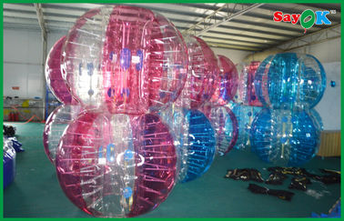 Jogos infláveis dos esportes da bola abundante inflável do Suco do jogo do terno, equipamento gigante do futebol da bolha para o adulto
