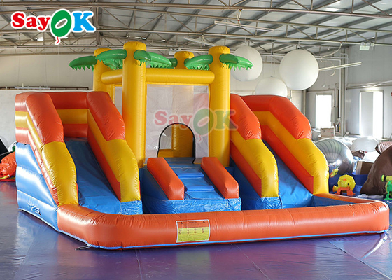 Parque de diversões Slide inflável Pvc para crianças