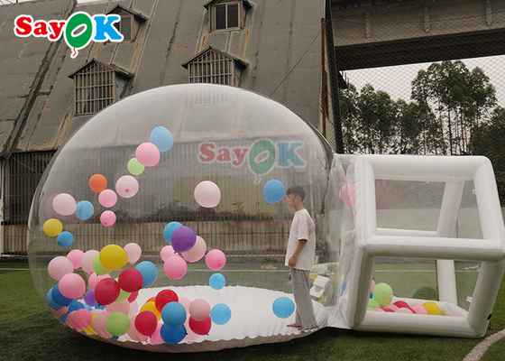 As crianças borbulham barraca clara das abóbadas do balão inflável Bouncy da barraca do ar