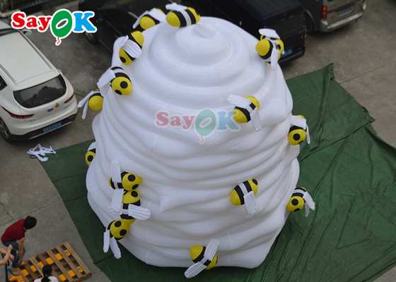 Decorações infláveis gigantes do evento do partido do bolo de Blow Up Birthday do modelo do bolo