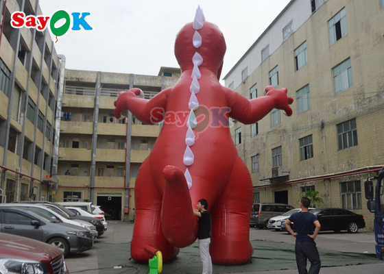 Dinossauro inflável de Natal PVC lonas gigante inflável Raptor Dinossauro Balão de ar Dinossauro