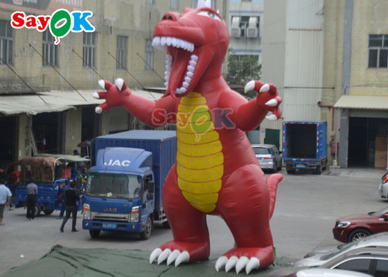 Dinossauro inflável de Natal PVC lonas gigante inflável Raptor Dinossauro Balão de ar Dinossauro