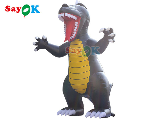 Publicidade ao ar livre personagens de desenhos animados infláveis explodir dinossauro animal balão modelo inflável