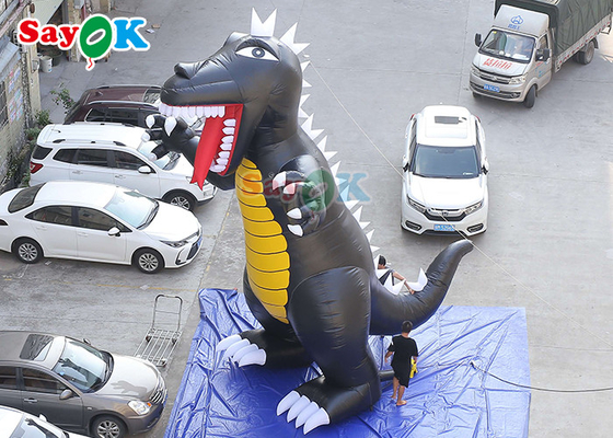 Publicidade ao ar livre personagens de desenhos animados infláveis explodir dinossauro animal balão modelo inflável