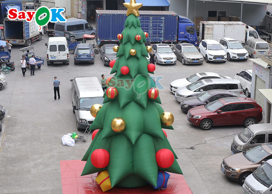 Árvore inflável da decoração inflável gigante do Natal da árvore do Xmas