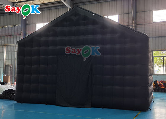 Commercial Oxford Preto Cubo Inflavel Festa Tenda Clube Noturno Inflaveis Com Sopro de Ar