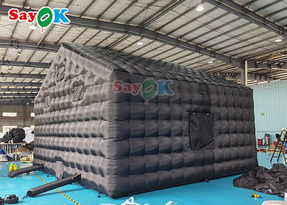 Commercial Oxford Preto Cubo Inflavel Festa Tenda Clube Noturno Inflaveis Com Sopro de Ar
