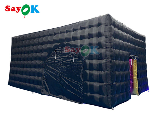 Anúncio Clube Noturno Tenda Cubo Inflavel Tenda de Tecido Oxford Material Forte Tenda de Ar Inflavel
